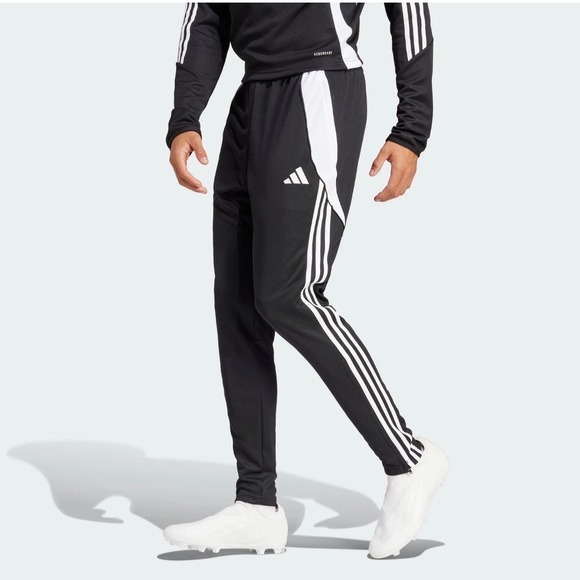 adidas Other - Adidas AEROREADY Soccer Track Pants Black White Men's Athletic Size XL NEW